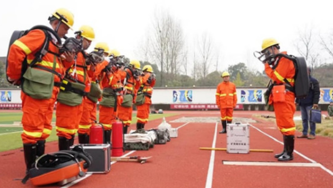 应急力量救援队伍技能竞赛顺利举行